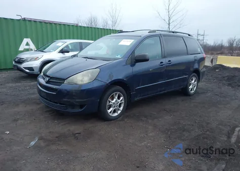 2004 Toyota Sienna Le from USA, damaged, VIN 5TDBA23C64S024880